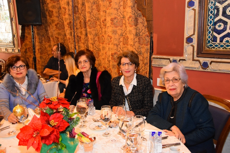 Young Women Christian Association lunch at Villa Linda Sursock